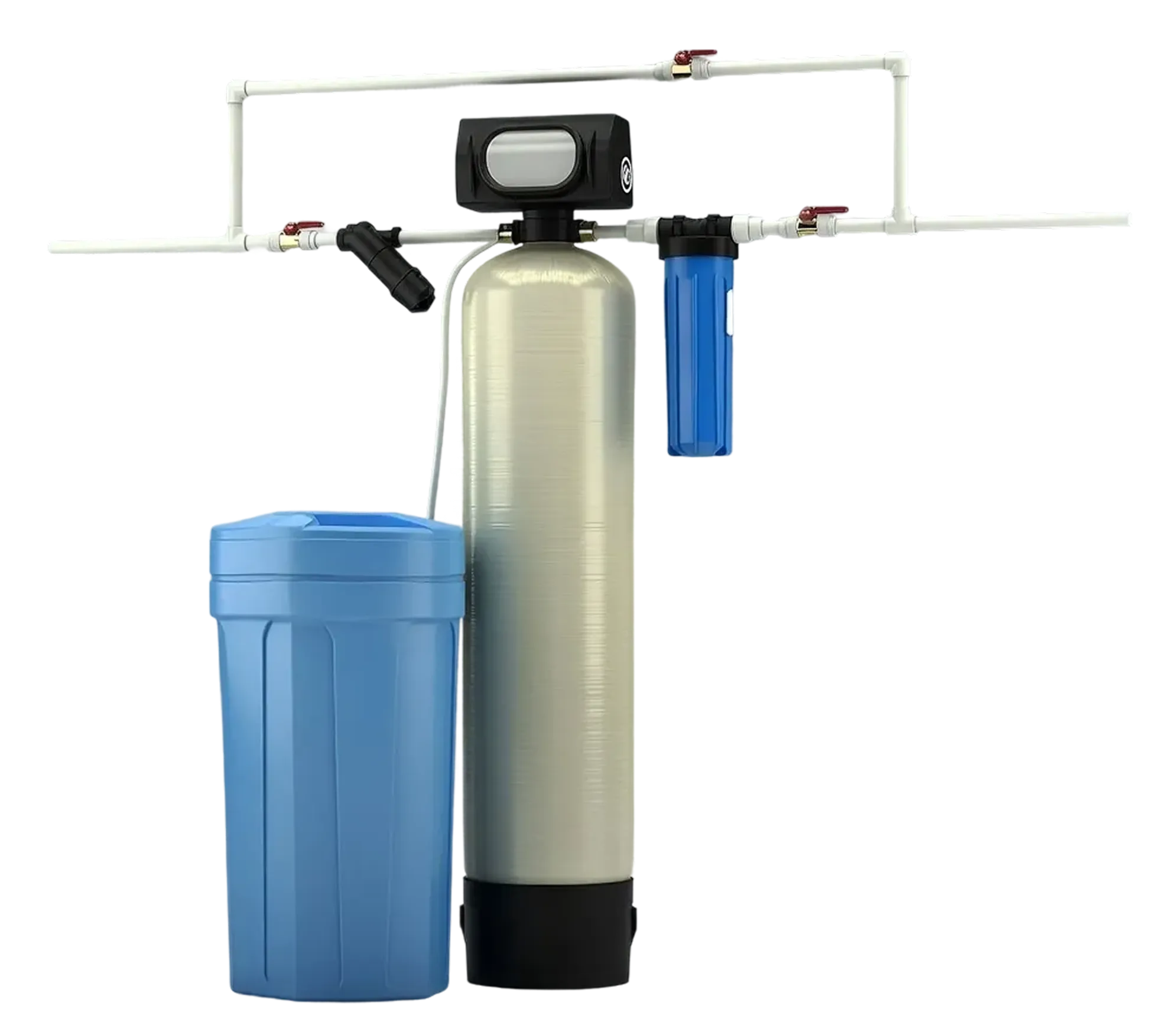 Система обезжелезивания и умягчения воды